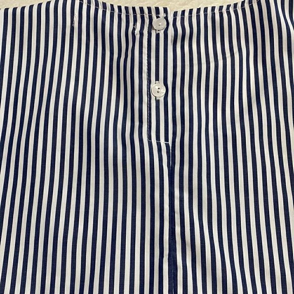 Bishop+young Striped Knot Front Shirt M - Picture 9 of 11